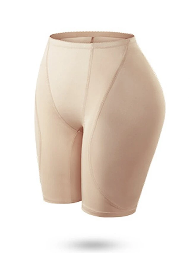 Women's Shapewear With Hip Pads Pure Color Sport Casual Comfort Home Daily Gyms Nylon Breathable Summer Spring Black Beige 7 Women's Shapewear With Hip Pads Pure Color Sport Casual Comfort Home Daily Gyms Nylon Breathable Summer Spring Black Beige - Image 7