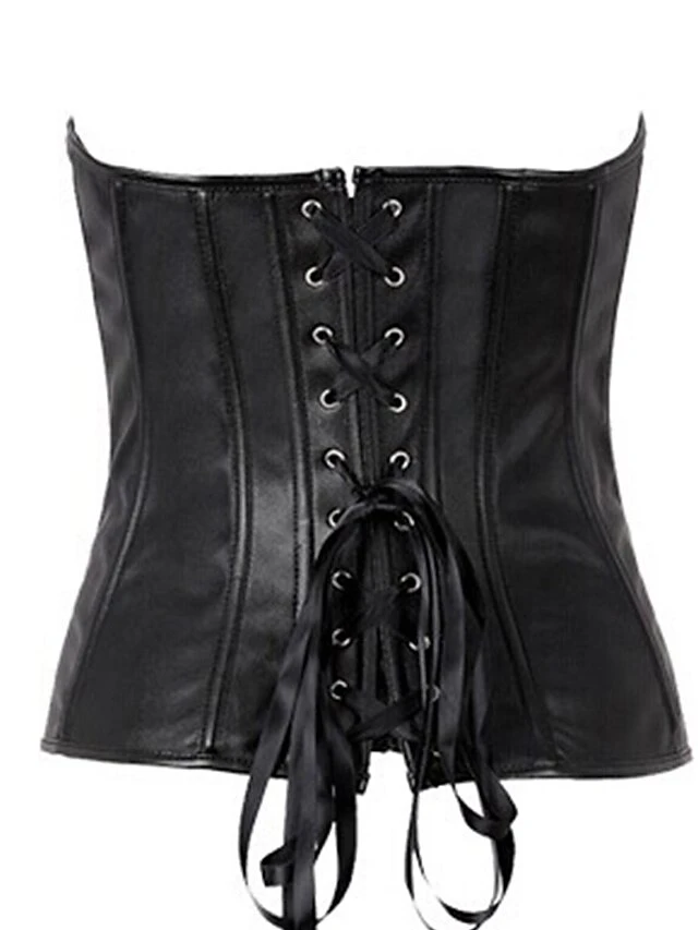 Women's Body Shaper Pure Color Fashion Corsets Comfort Xmas Party Home Christmas Polyester Breathable Bandeau Sleeveless Backless Summer Spring Black Red 6 Women's Body Shaper Pure Color Fashion Corsets Comfort Xmas Party Home Christmas Polyester Breathable Bandeau Sleeveless Backless Summer Spring Black Red - Image 6