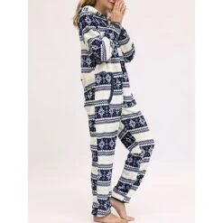 Women's Pajamas Jumpsuit Elk Snowflake Warm Fashion Casual Xmas Home Christmas Daily Polyester Breathable Hoodie Long Sleeve Pocket Fall Winter Black White 28 Women's Pajamas Jumpsuit Elk Snowflake Warm Fashion Casual Xmas Home Christmas Daily Polyester Breathable Hoodie Long Sleeve Pocket Fall Winter Black White -Deals The Sexy Bra Store yoheqj1692348359692
