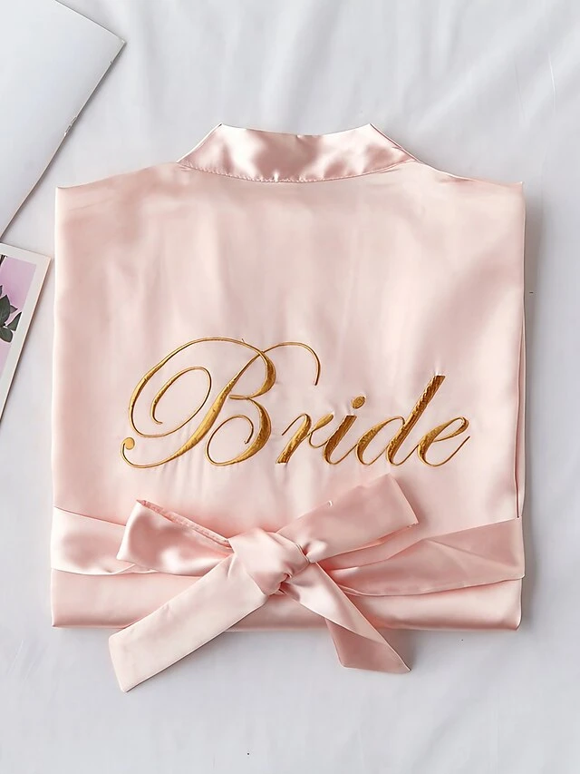 Women's Pajamas Robes Gown Bathrobes Nighty 1 PCS Pure Color Simple Hot Fashion Home Wedding Party Spa Silk Gift Crew Neck Long Sleeve Basic Belt Included Spring Summer White Pink / Satin 1 Women's Pajamas Robes Gown Bathrobes Nighty 1 PCS Pure Color Simple Hot Fashion Home Wedding Party Spa Silk Gift Crew Neck Long Sleeve Basic Belt Included Spring Summer White Pink / Satin