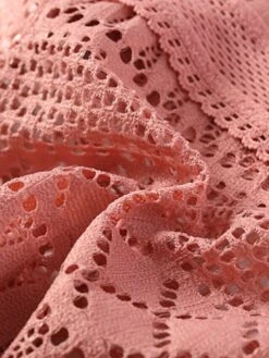 Women's Flower Lace Hole Simple Pure Color Basic Panties Brief Micro-elastic Mid Waist Sexy Nylon 1 PC Green One-Size -Deals The Sexy Bra Store ysygbp1646364666707