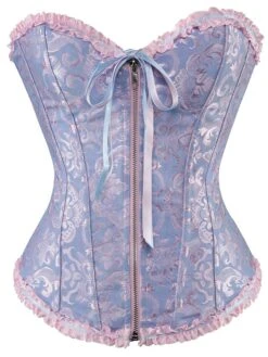 Women's Shapewear Waist Trainer Body Shaper Patchwork Flower Fashion Retro Hot Party Halloween Masquerade Polyester Breathable Bandeau Sleeveless Adjustable Summer Spring Black Fight Red Black -Deals The Sexy Bra Store yulcbr1693206699007