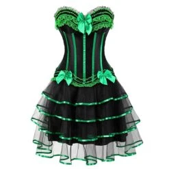 Women's Plus Size Corsets Halloween Country Bavarian Overbust Corset Corset Dresses Classic Retro Tummy Control Lace Stripe Waves Lace Up Nylon Polyester / Cotton Christmas Wedding Party / Bow 39 Women's Plus Size Corsets Halloween Country Bavarian Overbust Corset Corset Dresses Classic Retro Tummy Control Lace Stripe Waves Lace Up Nylon Polyester / Cotton Christmas Wedding Party / Bow -Deals The Sexy Bra Store yxyx1605601347079