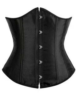 Women's Pink Corsets Shapewear Pure Color Corsets Party Christmas Date Satin Breathable Sleeveless Backless Summer Spring Black White -Deals The Sexy Bra Store yyhsec1697170331743