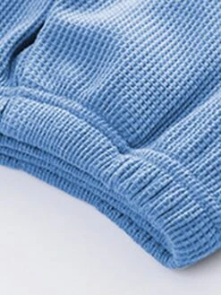 Women's Loungewear Sets Pure Color Fashion Casual Comfort Street Daily Going Out Cotton Breathable Crew Neck Long Sleeve Pant Summer Fall Blue Green -Deals The Sexy Bra Store zflakm1693300624385