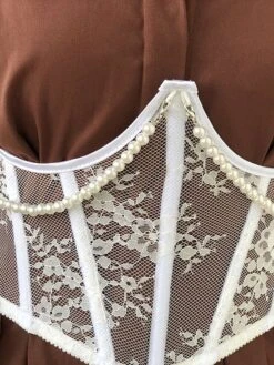 Corset Women's Corset Tops Sexy Underbust Corset Retro Embroidery Lace Lace Flower Buckle Lace Up Polyester Prom Birthday Party Party & Evening Spring & Summer Fall & Winter All Seasons White Black 35 Corset Women's Corset Tops Sexy Underbust Corset Retro Embroidery Lace Lace Flower Buckle Lace Up Polyester Prom Birthday Party Party & Evening Spring & Summer Fall & Winter All Seasons White Black -Deals The Sexy Bra Store zixlxs1637158123327