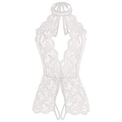 Women's Cut Out Mesh Erotic Sexy Lingerie Teddies & Bodysuits Nightwear Christmas - Spandex Solid Colored Sexy Lingerie Set White / Black / Purple S M L / Summer / Lace Up 27 Women's Cut Out Mesh Erotic Sexy Lingerie Teddies & Bodysuits Nightwear Christmas - Spandex Solid Colored Sexy Lingerie Set White / Black / Purple S M L / Summer / Lace Up -Deals The Sexy Bra Store zwxfzb1611565782699